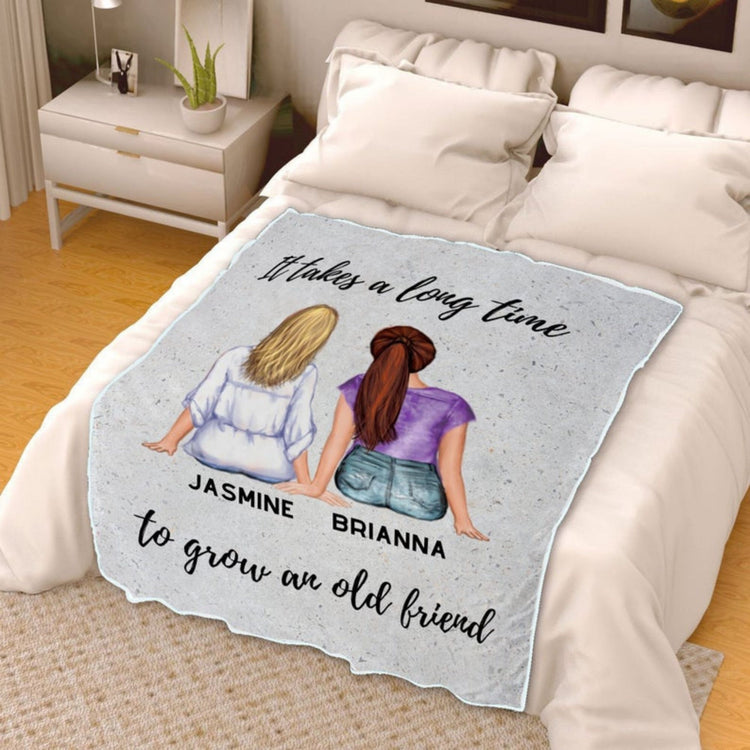 Personalized Bestfriends Friendship Blanket