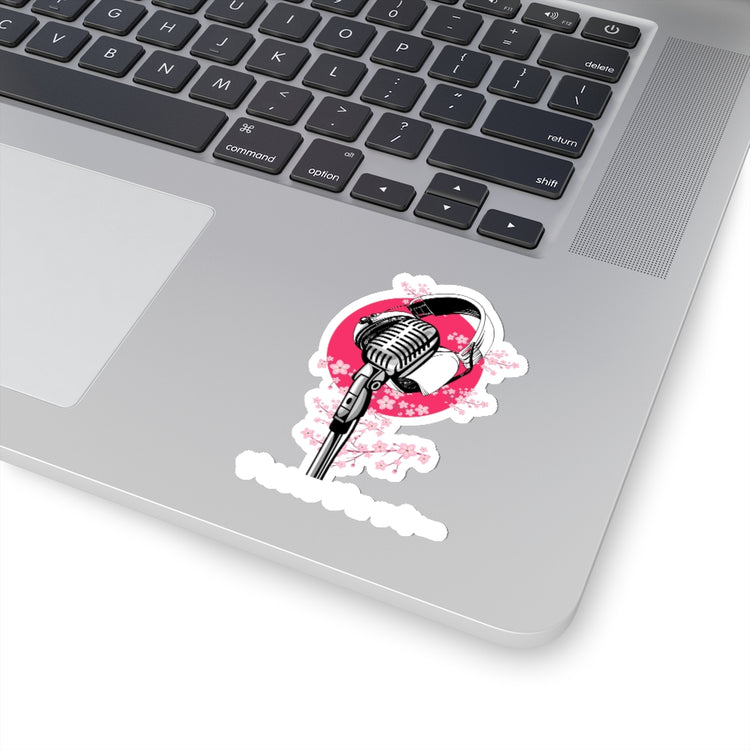 Sticker Decal Humorous Japan Disk-Jockey Loud Electronics Soundtrack Lover Novelty Handset Stickers For Laptop Car