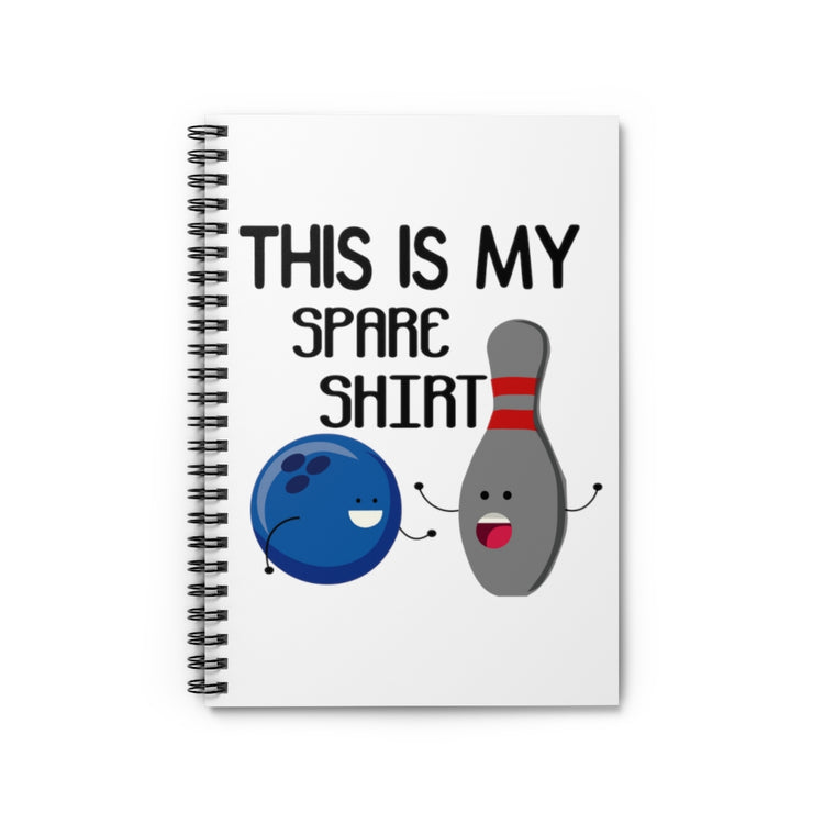 Spiral Notebook  Cute Retired Elderly Senior Citizen Gift Funny At My Age Grandparent Can't Just Fart Men Women