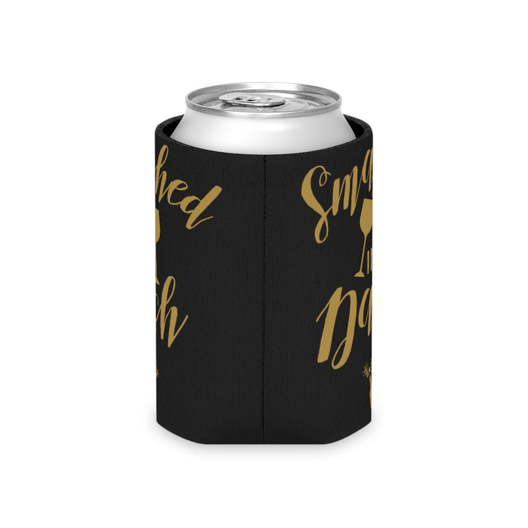 Beer Can Cooler Sleeve  Humorous Bride Engagement Drinking Illustration Saying Pun Humorous Bride