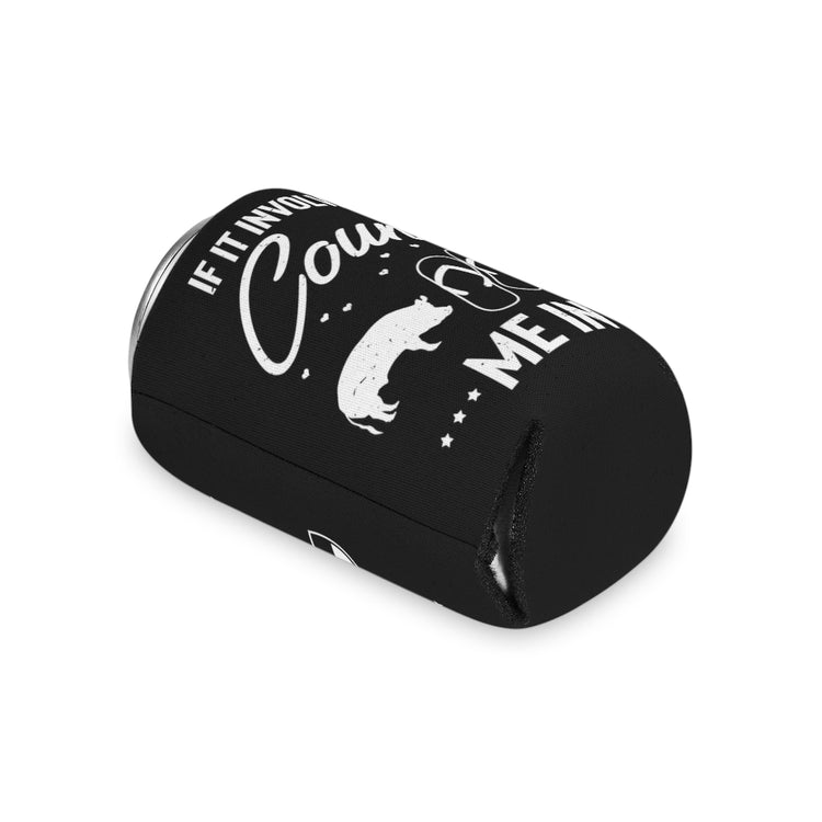 Beer Can Cooler Sleeve  Hilarious If It Involves Wine Flops Pigs Leisure Enthusiast Humorous