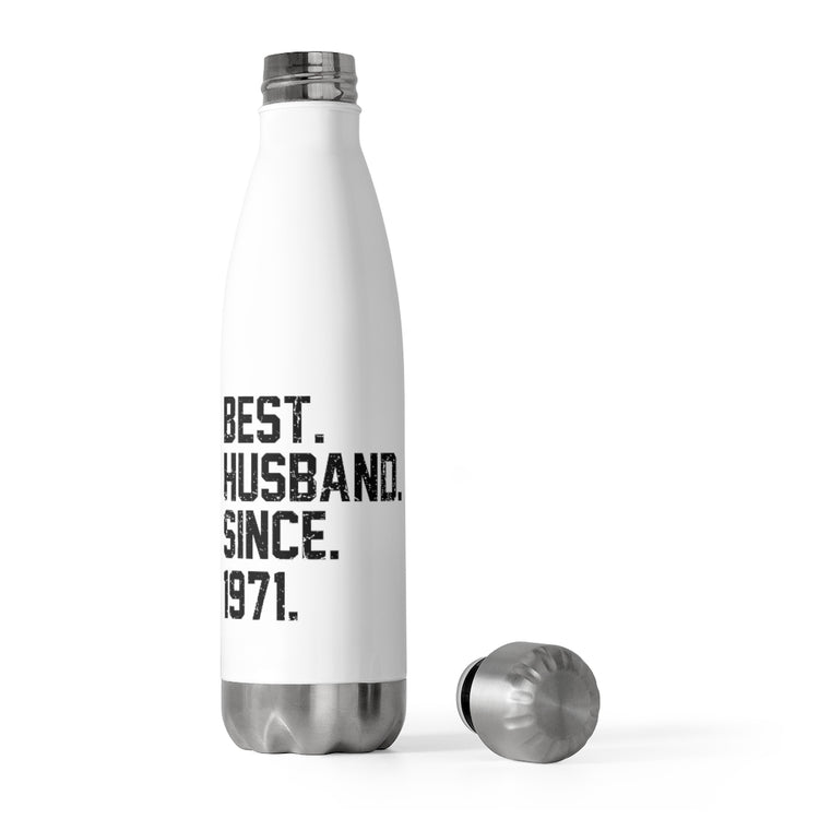 20oz Insulated Bottle Hilarious Supportive Husband Spouses Marriage Partner Marry Humorous Couple