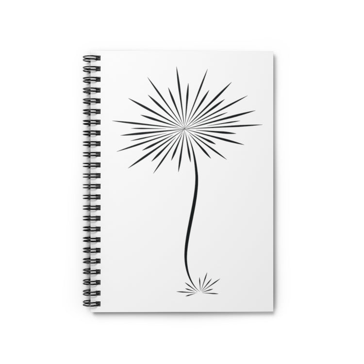 Spiral Notebook  Hilarious Flower Springtime Flowering Horticulture Vintage Hilarious Planting