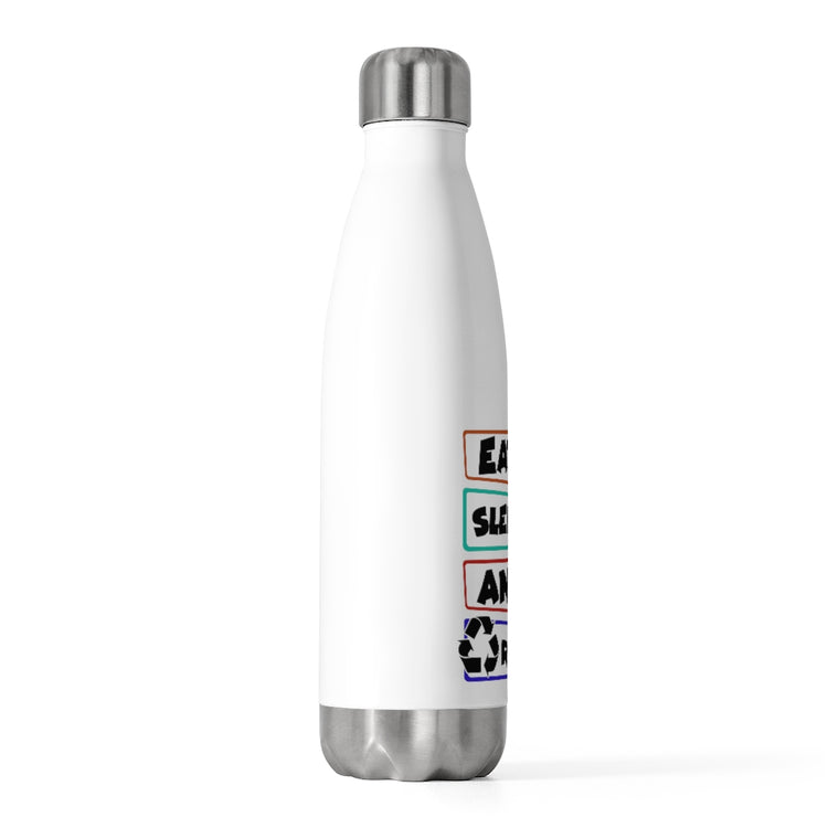 20oz Insulated Bottle Novelty Anime Day-To-Day Routines Animation Manga Hobbies Humorous Treadmill