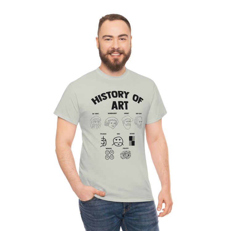 Novelty Arts Subject Instructor Professor Trainor Painter Hilarious Skill Imagination Creativity Illustrator Unisex Heavy Cotton Tee