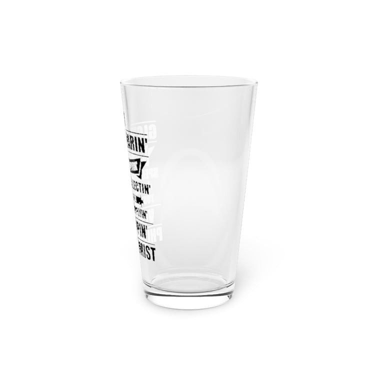 Beer Glass Pint 16oz Humorous I'm A Phlebotomist Venesection Lancing Leeching Novelty Minor-Surgery
