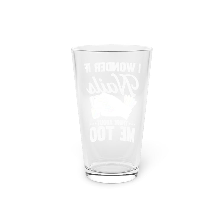 Beer Glass Pint 16oz Hilarious Cosmetician Cosmetics Foot Scrubbing Leisure Lover Humorous