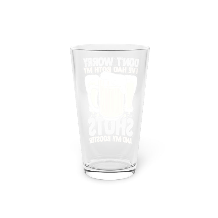 Beer Glass Pint 16oz  Humorous Drinks Crafting Sarcastic Beverage Sayings Beer Funny Homebrewing Barleys Family Party Saying
