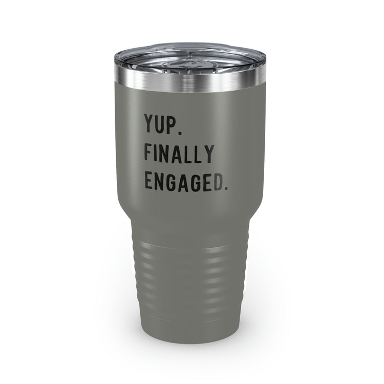 30oz Tumbler Stainless Steel Colors Humorous Matrimonial Engagements Novelty Proposal Gatherings Saying Mockeries Pun