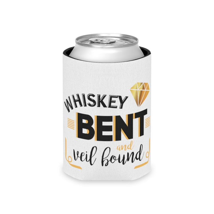 Beer Can Cooler Sleeve  Funny Wedding Veils Entourages Sarcastic Engagement Bridal Funny Wedding Veils