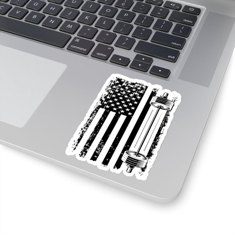 Sticker Decal Hilarious Chauvinistic Bodybuilding Physical Fitness Fan Humorous Patriotism Stickers For Laptop Car