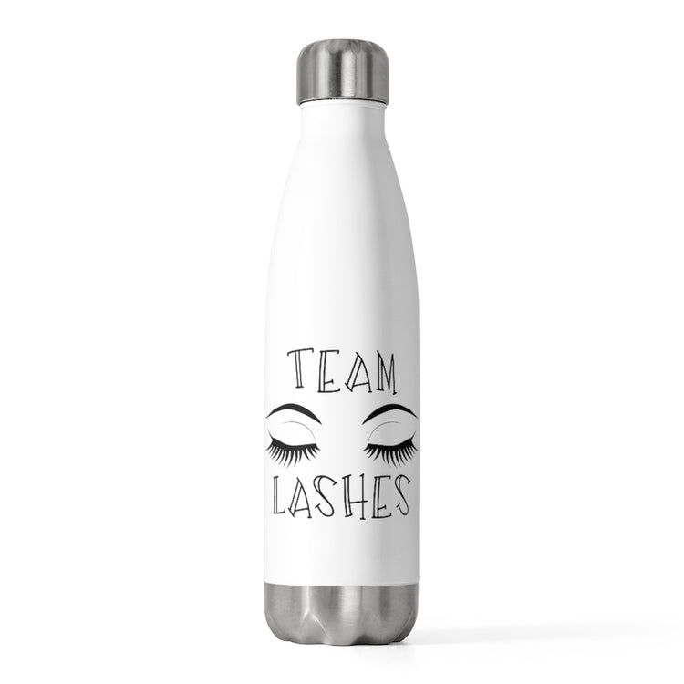 20oz Insulated Bottle  Team Staches Team Lashes Gender Reveal