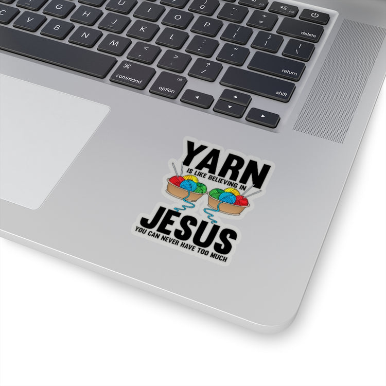 Sticker Decal Humorous Sewing Quilter Prayer Religious Writ God Worship Novelty Blessing Stickers For Laptop Car