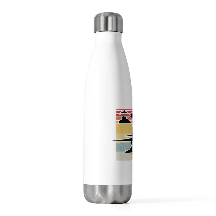 20oz Insulated Bottle Hilarious Aircraft Aircrews Airplane Airship Enthusiast Aviator Novelty