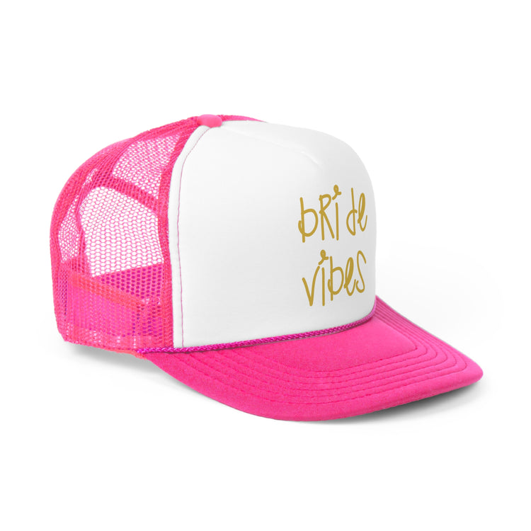 Bride Vibes Bachelorette Party Bridal Shower Gift Trucker Caps