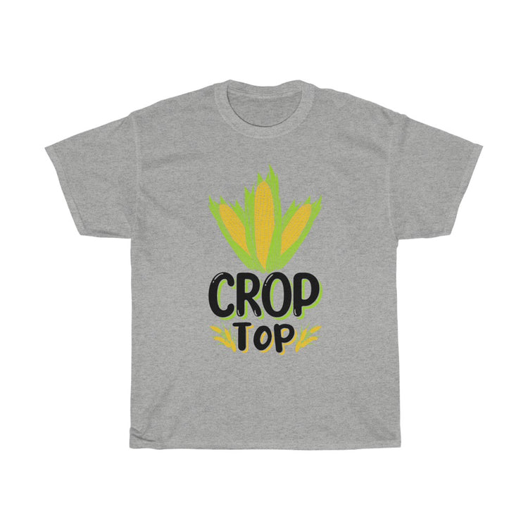 Novelty Crop Top Comical Agriculturing Sayings Horticulture Hilarious