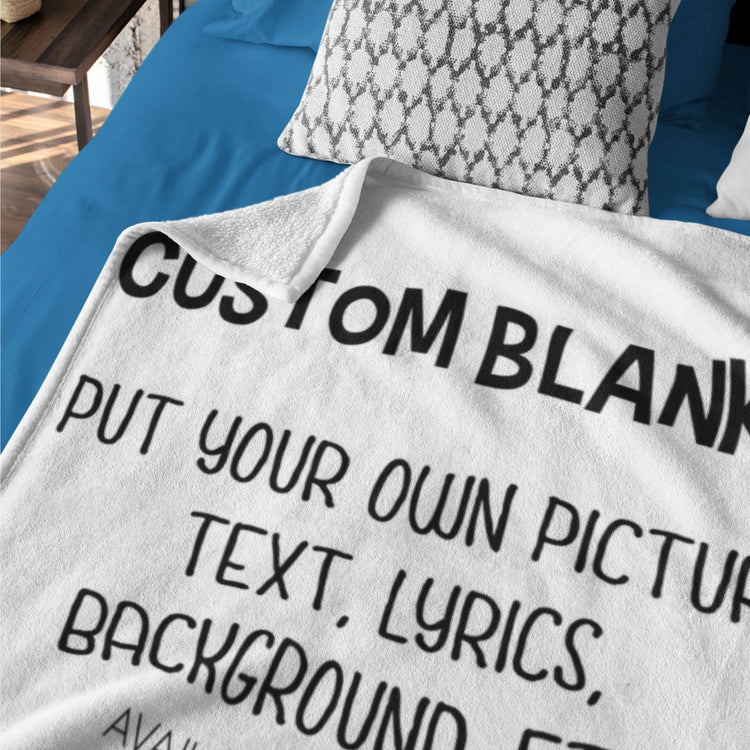 Customized Blanket Gift for Mom & Dad