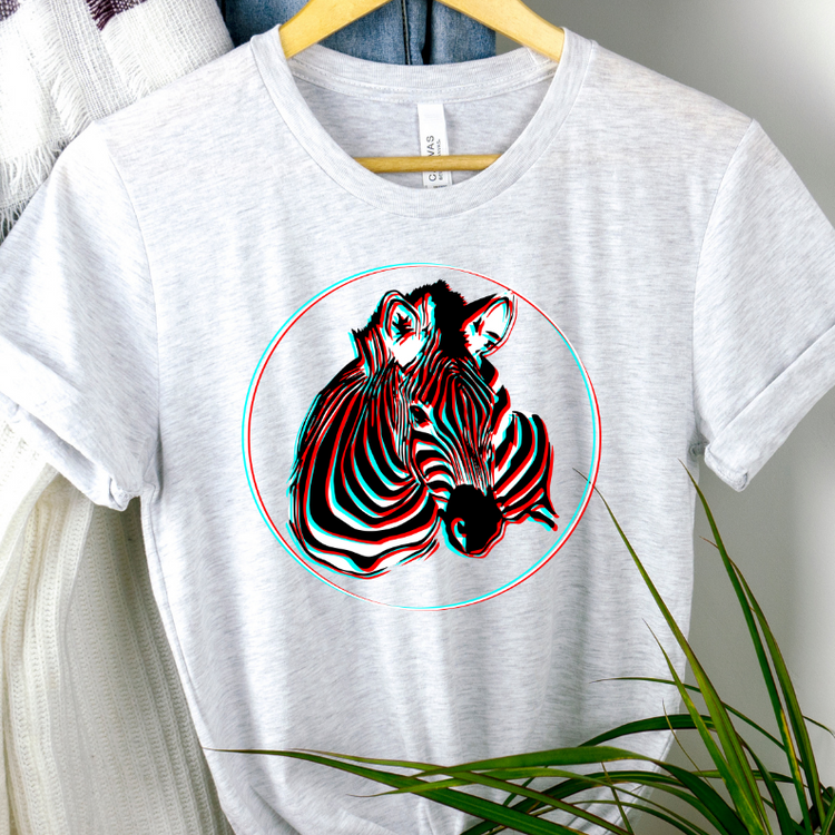 3D Zebras Veterinarian Shirt
