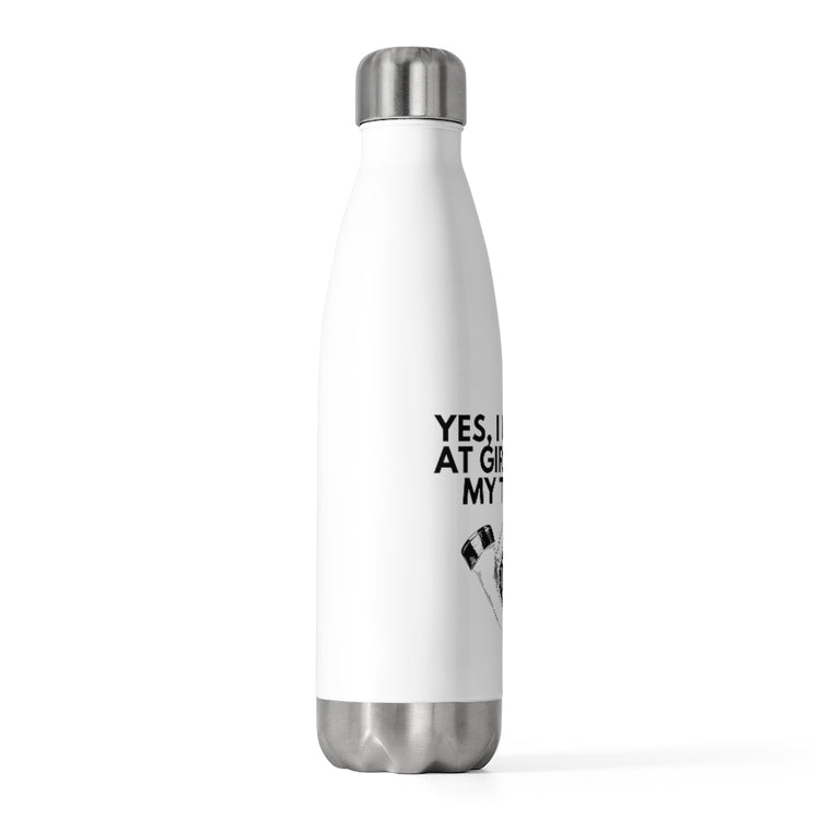 20oz Insulated Bottle  Novelty Automobile Sarcastic Driving Pickup Truck Enthusiast Hilarious Trucks