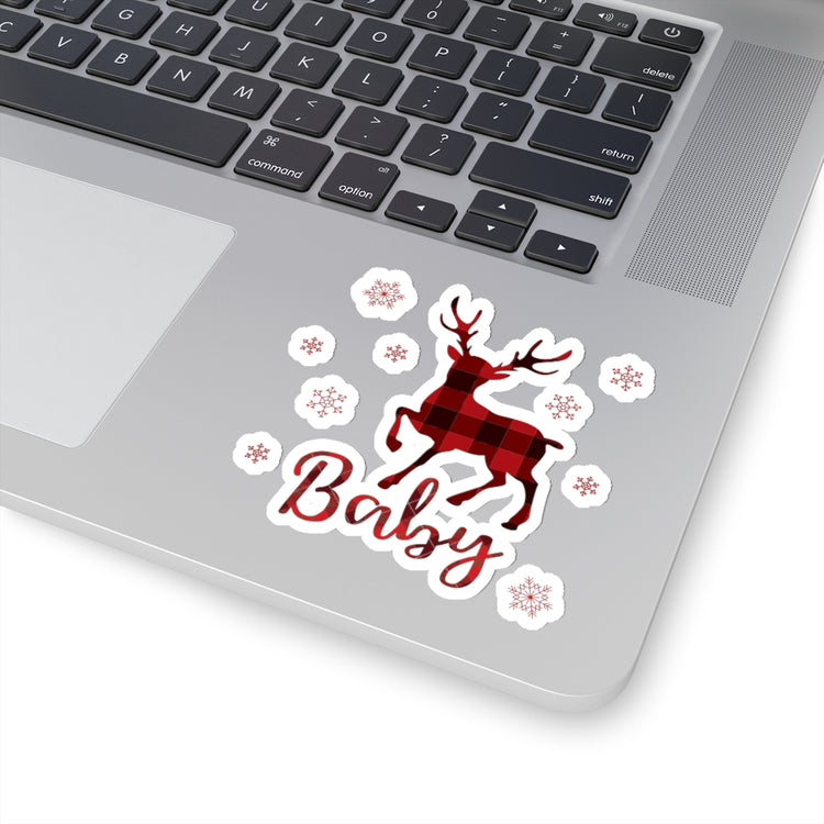 Sticker Decal Christmas Reindeer Family  | Mommy And Me  | Father Daughter Gift |Stickers For Laptop Car