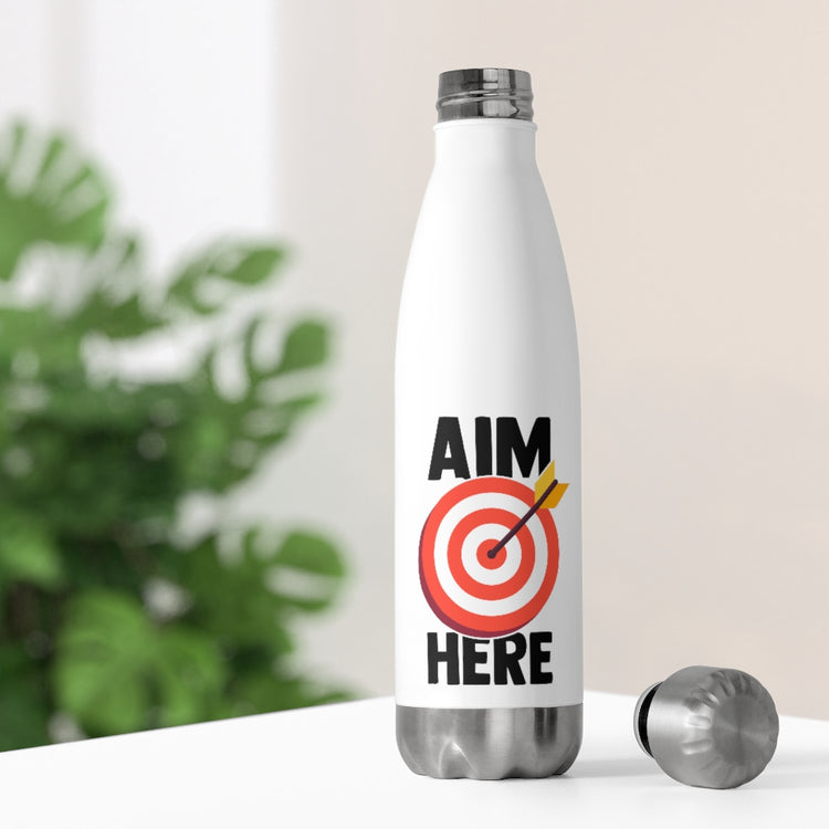 20oz Insulated Bottle Humorous Aim Projectiles Leisure Fun Sports Enthusiast Novelty Entertainment