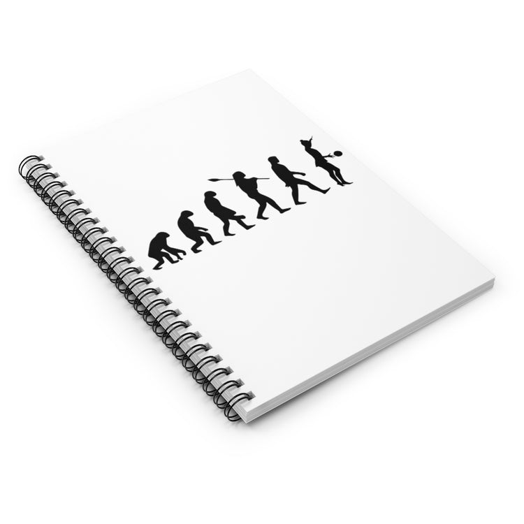 Spiral Notebook  Hilarious Acrobatics Athletic Triathlon Weightlifting Pun Humorous Trampolining