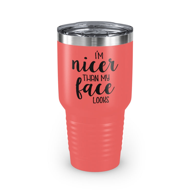 30oz Tumbler Stainless Steel Colors  Humorous Sassiest Introverts Mocking Statements Puns Line Hilarious Awkwardly