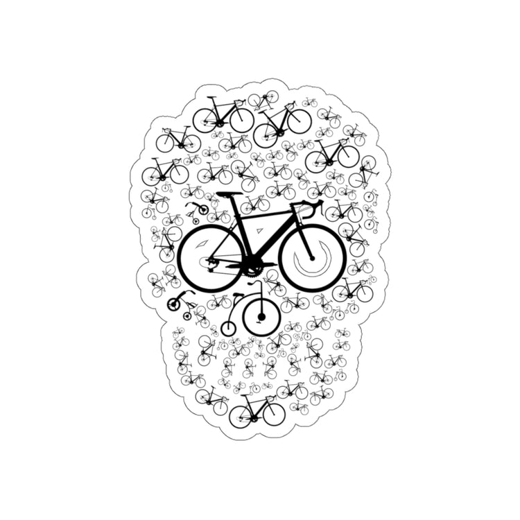 Sticker Decal Novelty Bicyclist Cyclist Biking Riding Pedal Enthusiast Hilarious Pedaling Stickers For Laptop Car