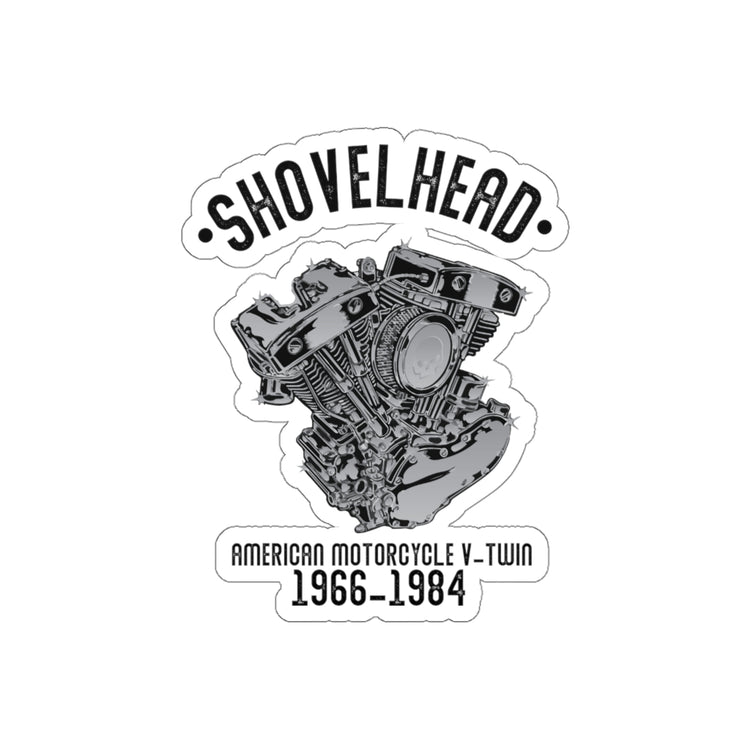 Sticker Decal shovelhead american motorcycle v-twin Vintage Shovelhead Motorcycle Enthusiasts Stickers For Laptop Car