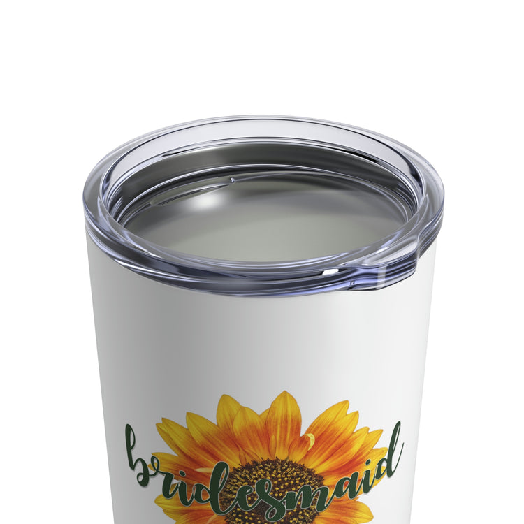 Bridesmaid Sunflower Shirt | Future Mrs Shirt | Wifey Shirt | Sunflower TShirt Gift For Her | Bridesmaid Proposal Tumbler 10oz