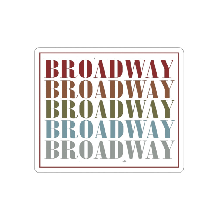Sticker Decal Retro Cabaret Production  Hollywood  Vintage Broadway Theatrical Stickers For Laptop Car