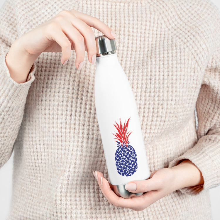 20oz Insulated Bottle  Pineapple USA Fourth Of July