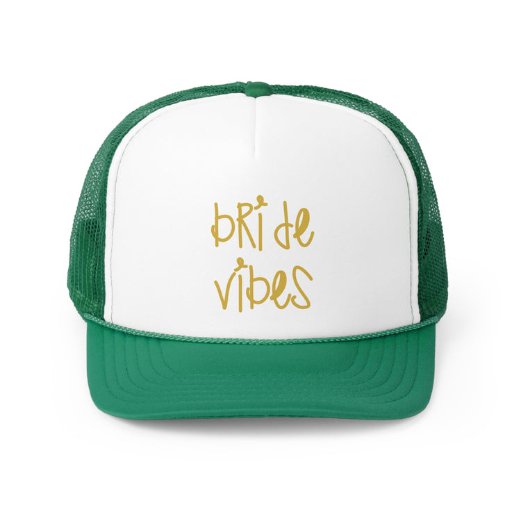 Bride Vibes Bachelorette Party Bridal Shower Gift Trucker Caps