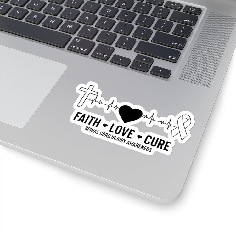 Sticker Decal Hilarious Spinal Cord Injury Awareness Sickness Fighter Humorous Spine Column Stickers For Laptop Car