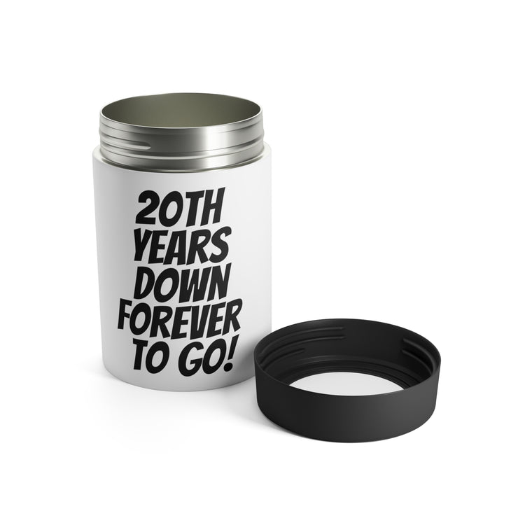 Motivational Saying 20th Anniversary Appreciation 20th Years Husband Marriage Wife Women Men Wedding Can Holder