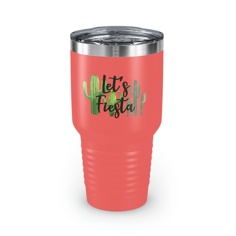 30oz Tumbler Stainless Steel Colors Funny Engagement Vacations Cactus Mexico Wedding Party Bridal Spanish Bride