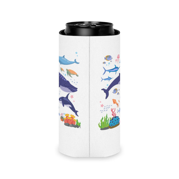 Beer Can Cooler Sleeve Inspirational Environmentalists Biologists Illustration Gags Motivational