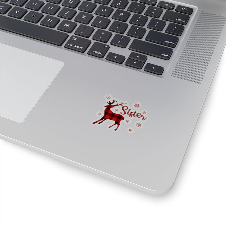 Sticker Decal Christmas Reindeer Family| Mommy And Me  | Father Daughter Gift |Stickers For Laptop Car