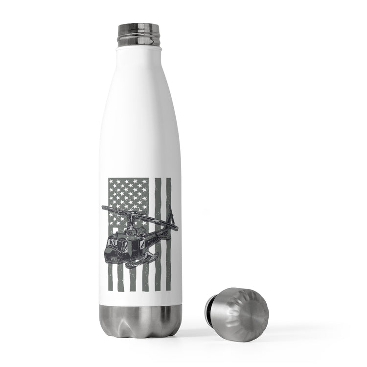 20oz Insulated Bottle Hilarious Nationalism Patriotism Armed Forces Air-Cushion Novelty Nationalistic