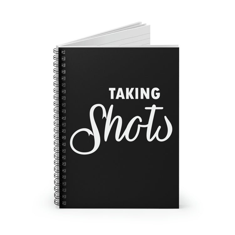 Spiral Notebook Humorous Drinking Spouses Appreciation Statements Graphic Funny Wedding Drinks Sarcastic Mockeries