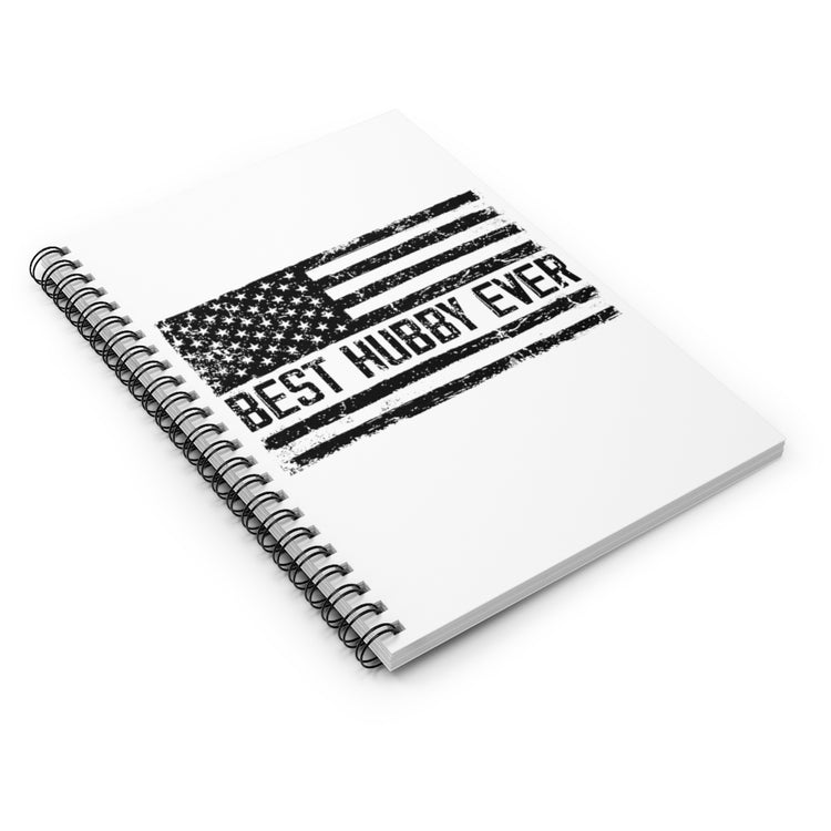 Spiral Notebook  Hilarious Supportive Husband Boyfriend Marriage Patriotic Humorous Couple