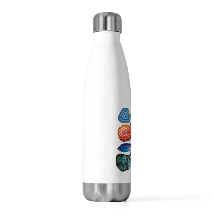 20oz Insulated Bottle Novelty Ores Rocks And Gemstones Collection