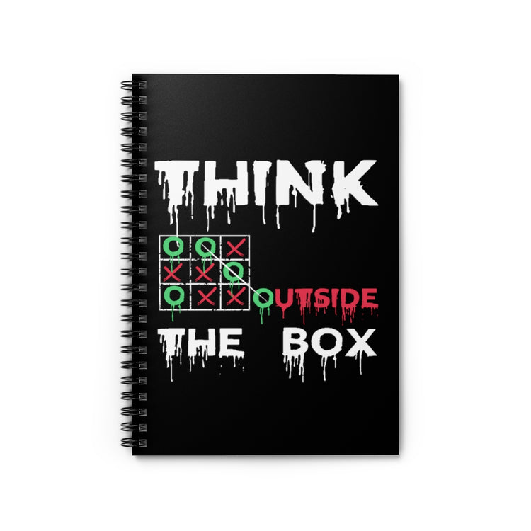 Spiral Notebook  Funny Geeky Coders Mockery Illustration Compiler Games Pun Hilarious Thinking