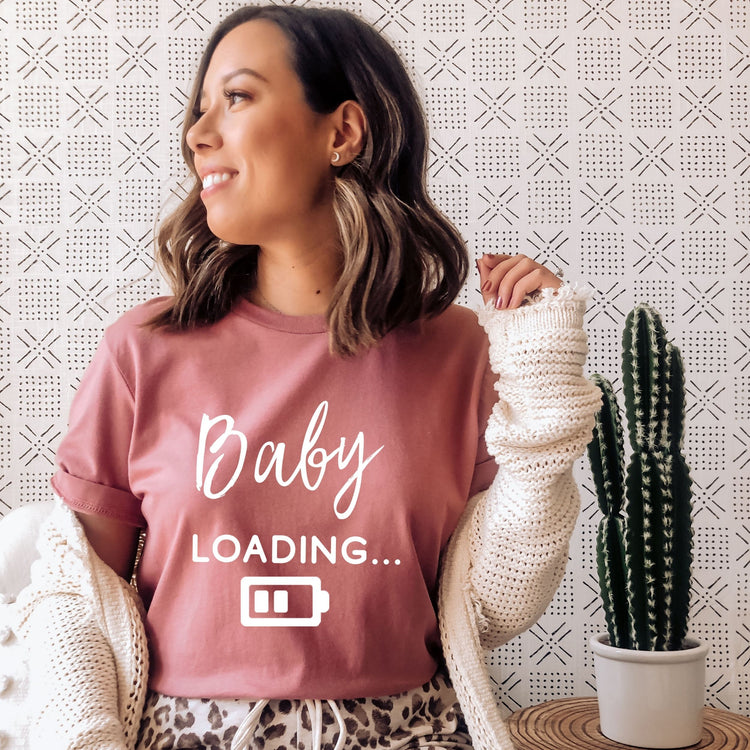 Baby Loading Pregnancy Announcement Shirt