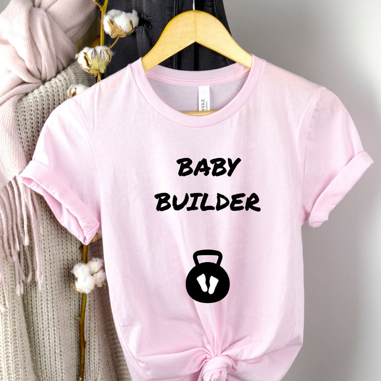 Baby Builder Funny Pregnancy Mom TShirt