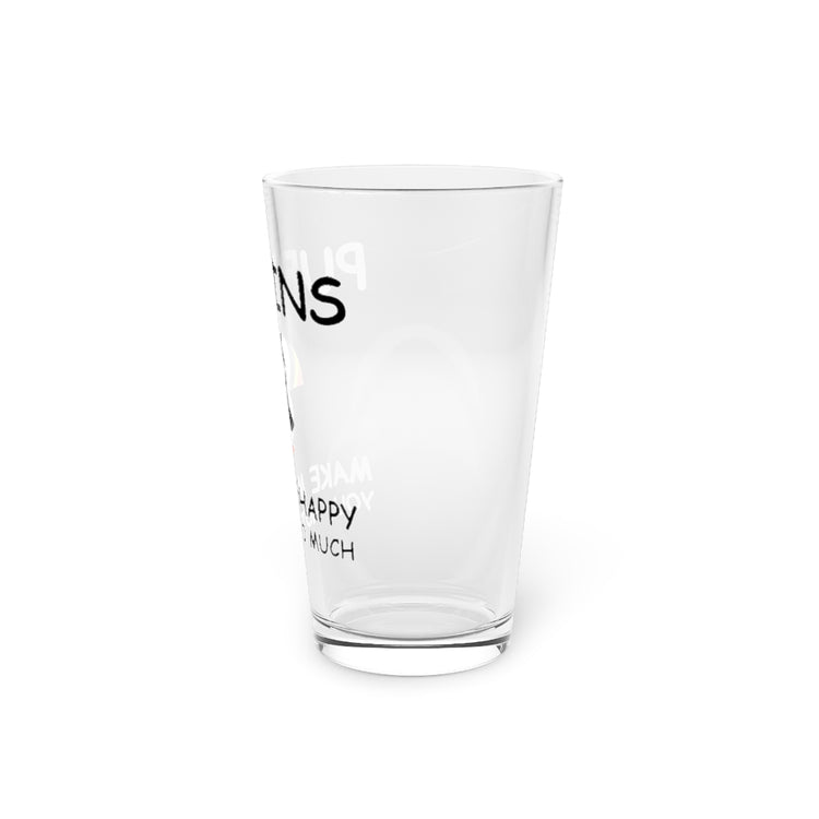 Beer Glass Pint 16oz  Novelty Cockatoo Ornithology Archaeopteryx Lover Enthusiast Humorous Cockatiel