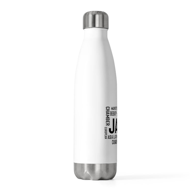 20oz Insulated Bottle Novelty Music Mainstreams Ragtime Song Tone Chords Modal Hilarious Dexieland