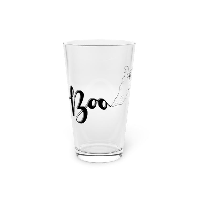 Beer Glass Pint 16oz  Boo Ghost| Trick or Treat | Witch T  | Halloween