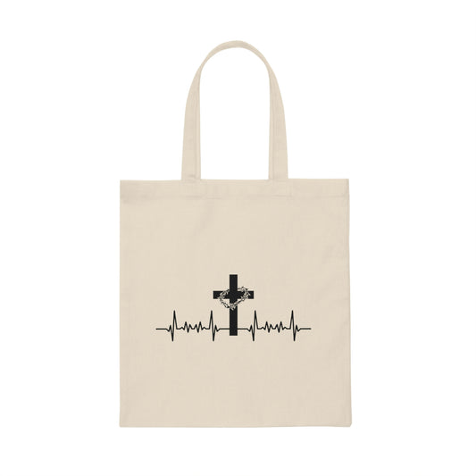 Novelty Christianity Cross Christianism Religious Devotee Hilarious Worshipping Worship Apostolic Evangelic Canvas Tote Bag