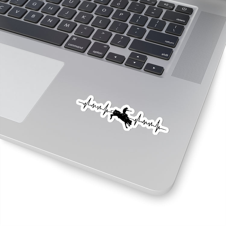 Sticker Decal Humorous Rodeo Ranch Lover Bucking Equestrianism Enthusiast Novelty Cowman Stickers For Laptop Car